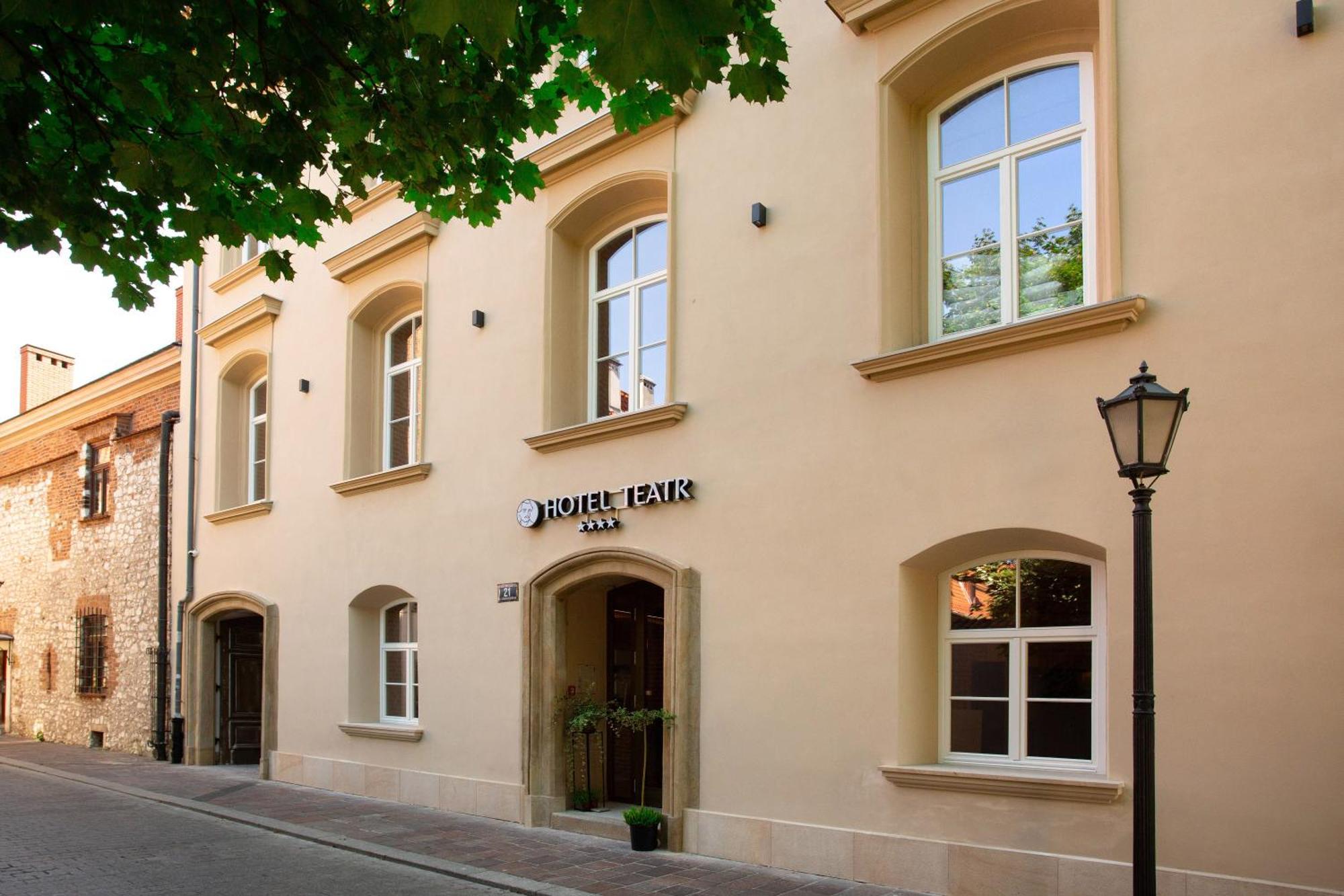Hotel Teatr Kraków Exteriör bild