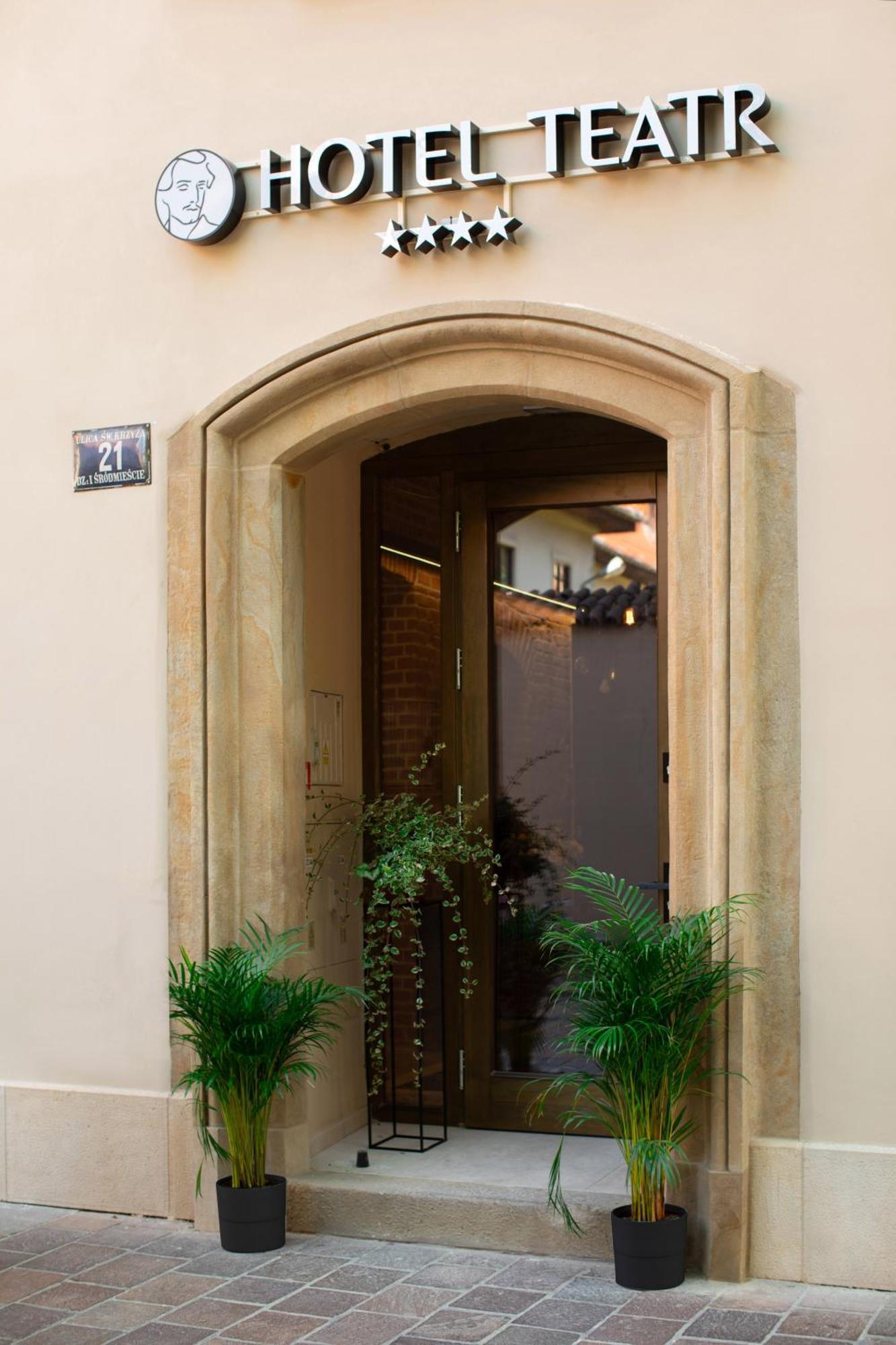 Hotel Teatr Kraków Exteriör bild